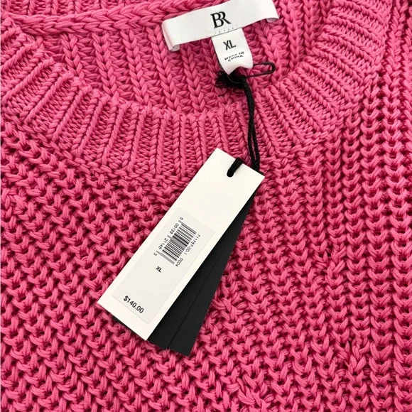 NWT $140 Banana Republic Pink Sweater - Picture 3 of 4